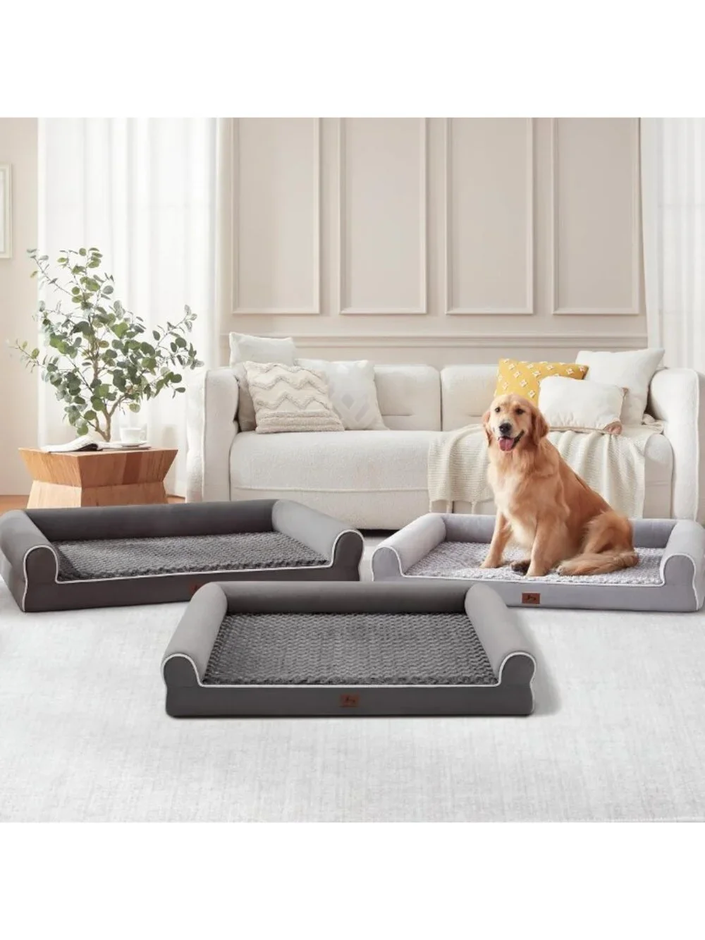 Orthopedic Large Dog Bed for XXL & XL Breeds - Comfortable, Supportive Pet